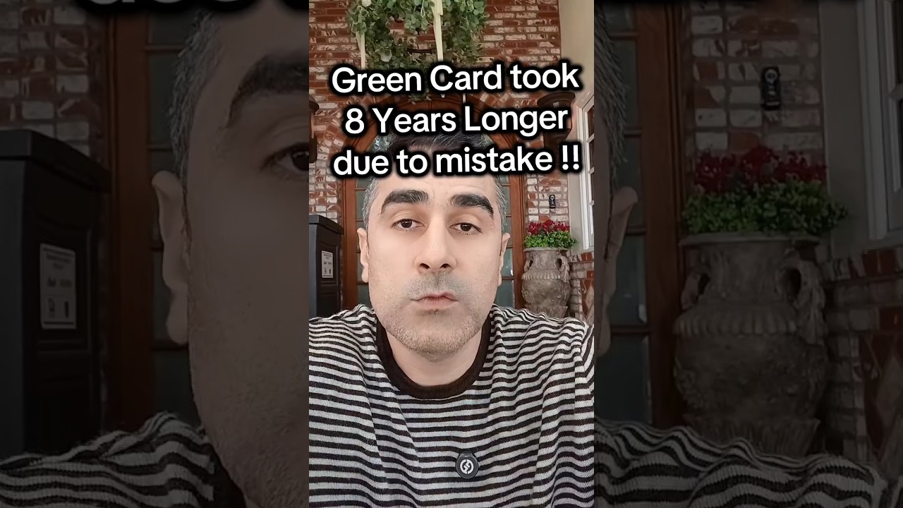 Ошибка в деле о получении грин-карты привела к тому, что рассмотрение дела затянулось на 8 лет!