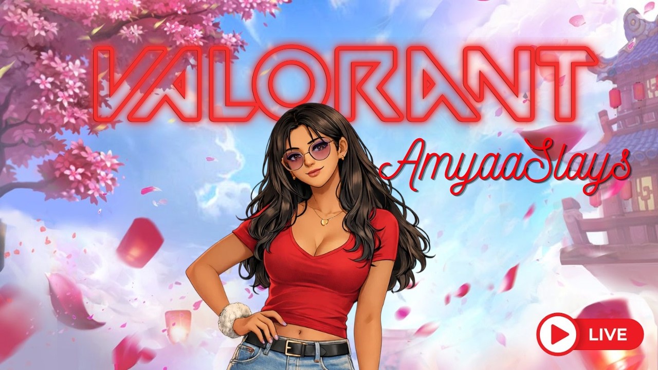 De-Ranked Again… Can I Get It Back? 😭 #valorant #live #stream #femalestreamer #gamergirl #ranked
