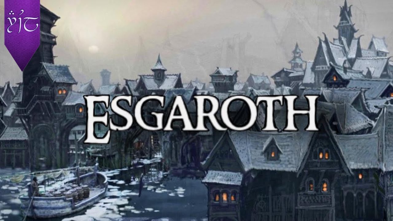 ESGAROTH conocida COMO la CIUDAD del LAGO | lore tolkien