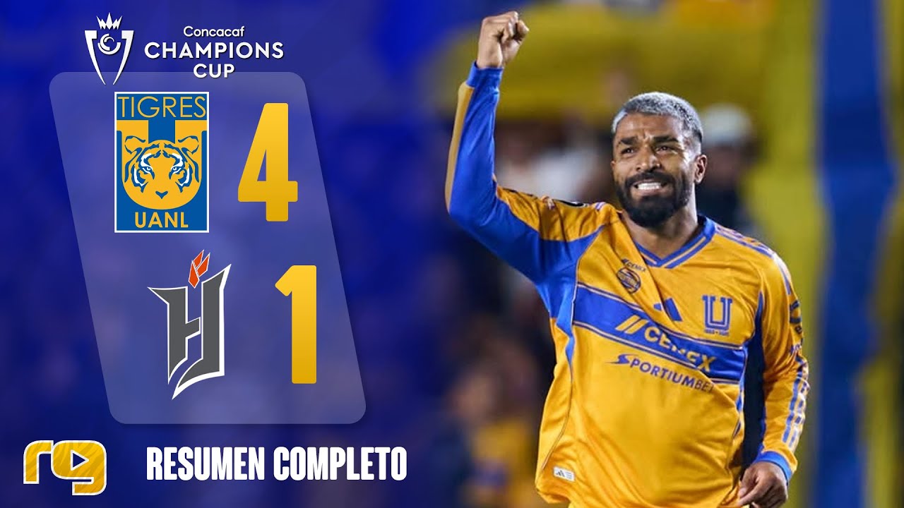 DOBLETE DEL BÚFALO🔥 | Tigres vs Forge 4-1 | RESUMEN | Champions Cup 2026