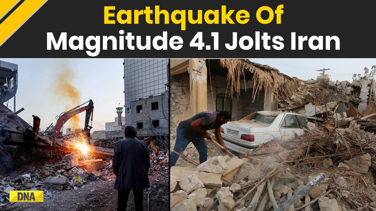 Iran News: Magnitude 4.1 Earthquake Hits Iran's Bandar Abbas Amid Escalating Israel Iran War
