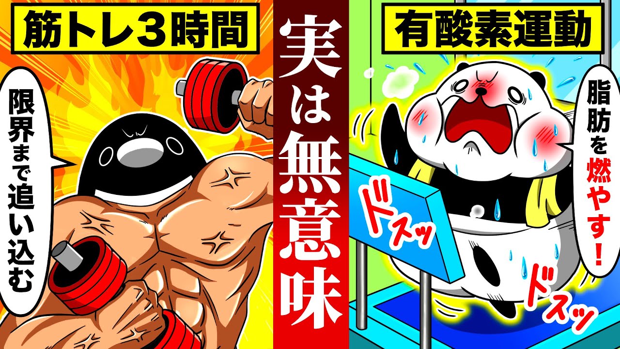 全く意味のない筋トレ５選【アニメ】