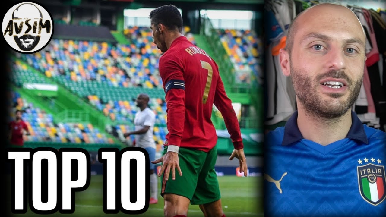 Le 10 maglie pi&ugrave; belle di EURO2020 ||| Speciale Avsim