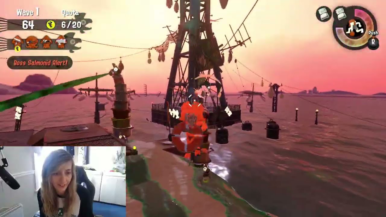 Stream VOD: Freelance Lossless Profreshional 400-999 in Salmon Run in Splatoon 2 - June 2022