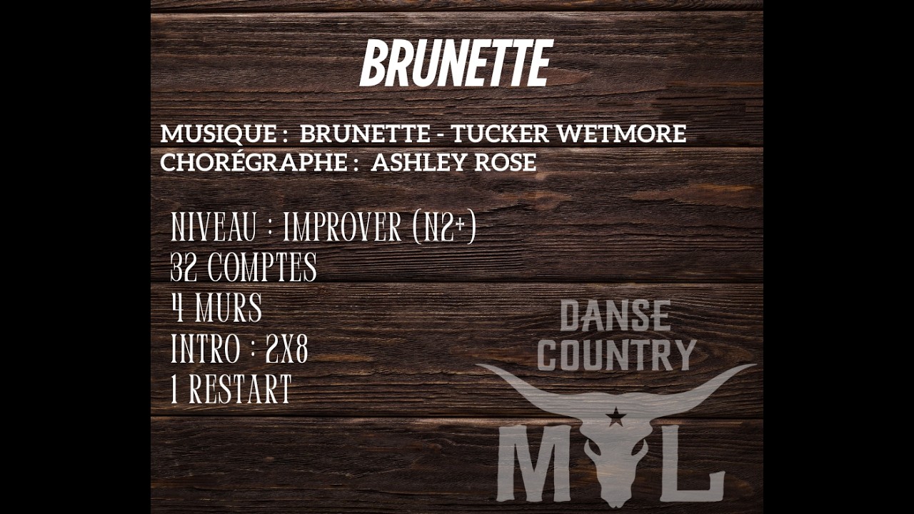 Brunette [line dance]