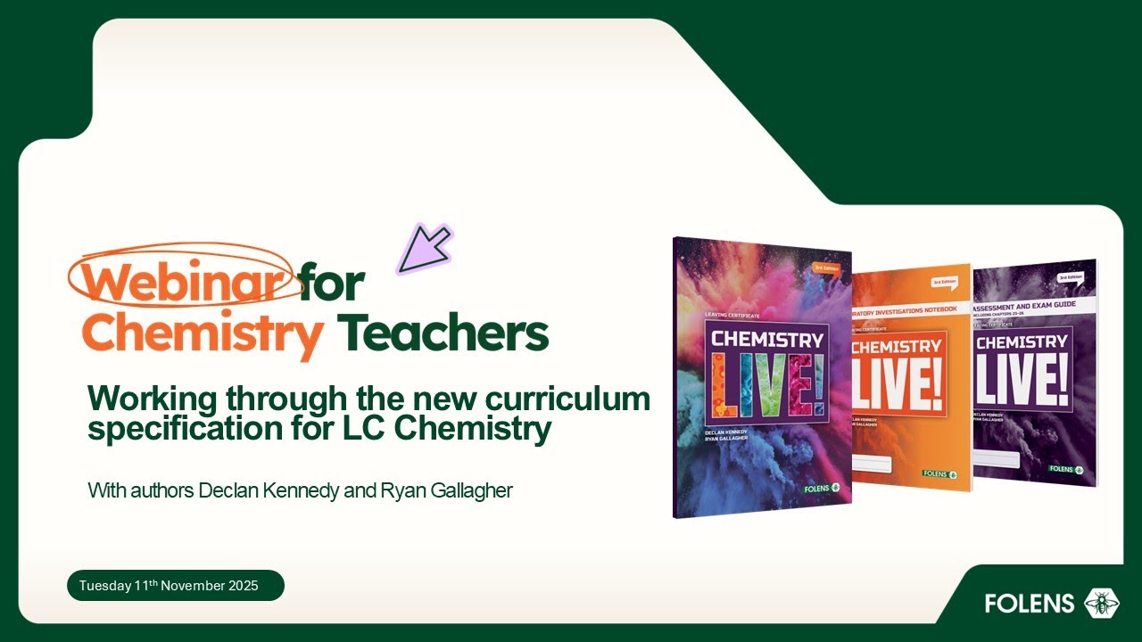 Chemistry Live 3rd Edition Webinar Nov25