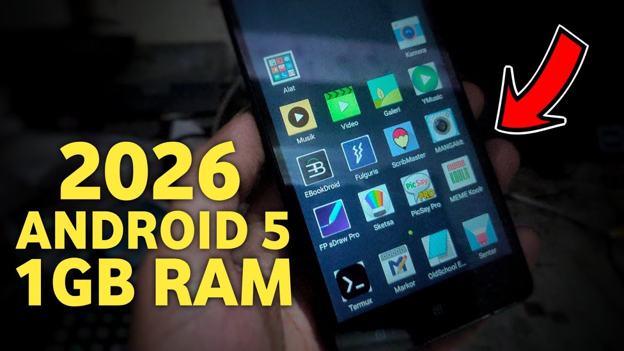Performa Android 5 dan RAM 1GB di Tahun 2026 | Lenovo A6000