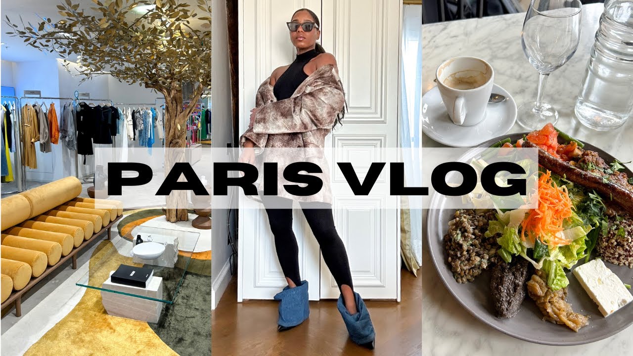 VLOG! WHAT I BOUGHT DURING PARIS FASHION WEEK + WHERE TO STAY, SHOP & EAT IN PARIS ✨ | MONROE STEELE