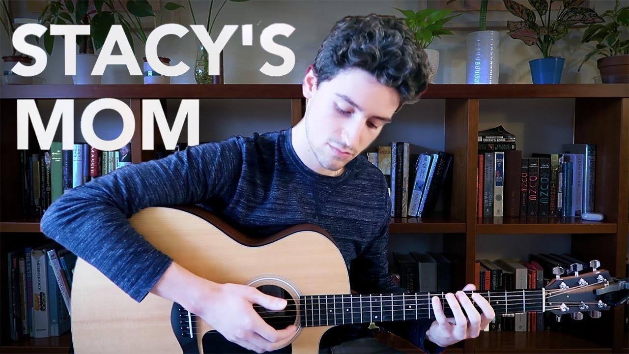 Stacy's Mom - Fountains of Wayne | Acoustic Guitar Cover (fingerstyle)