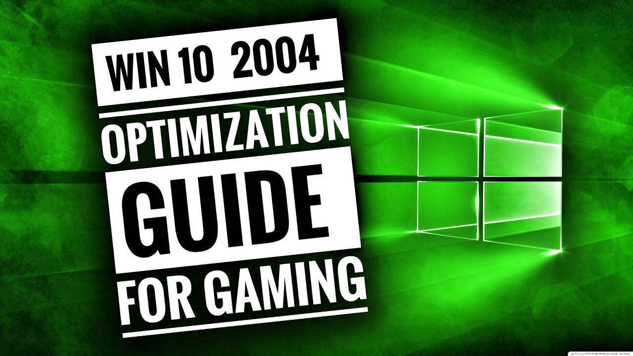 How To SPEED UP Windows 10 (VERSION 2004)