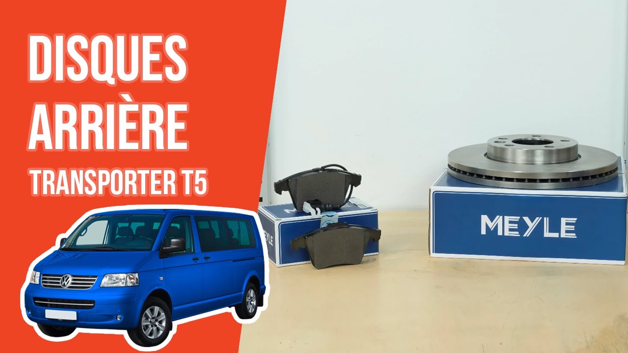 Changer les Disques et Plaquettes arrière Transporter T5 🚗
