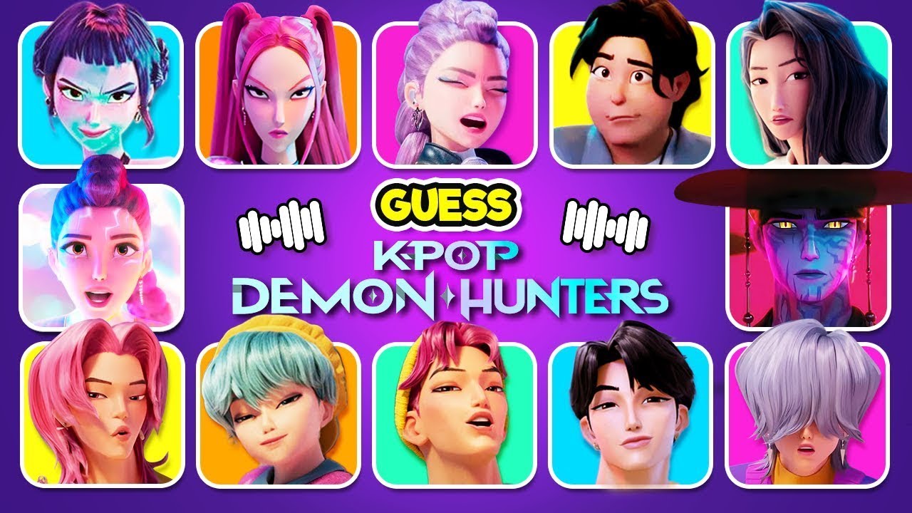 Guess the K-Pop Demon Hunters 2025 Character by Song & Voice! 🔥 | Huntrix, Saja Boys & Soda Pop