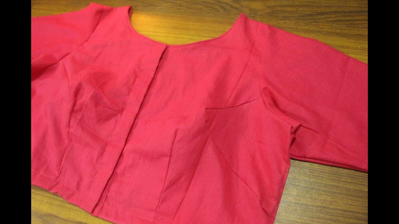 Simple Blouse With Boatneck Stitching | Easy Hindi Tutorial