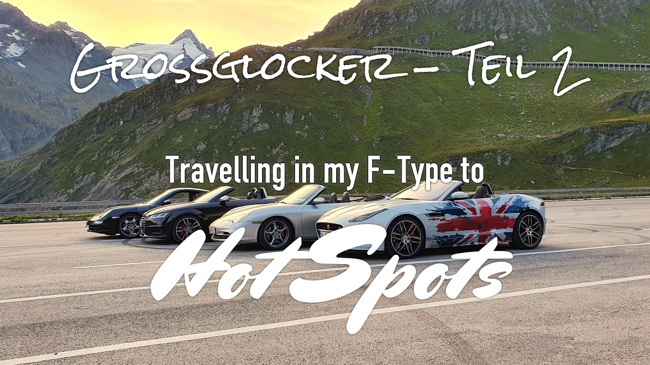 Großglockner im Abendrot - Alpenglühen und Klanggewitter in F-Type, Porsche 911 und Abt TT