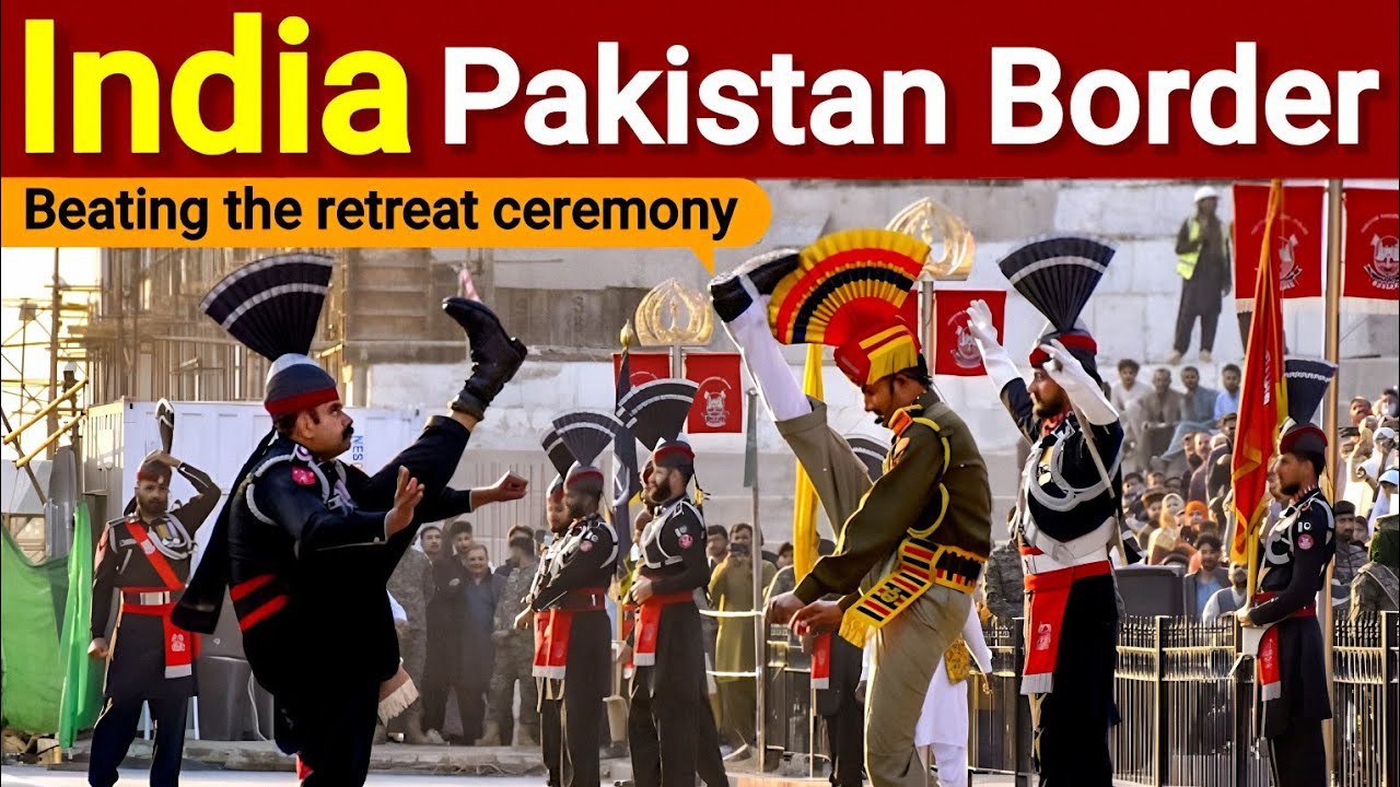 Bharat - Pakistan Border | Wagah Border | India Pakistan Border | Attari wagah border parade