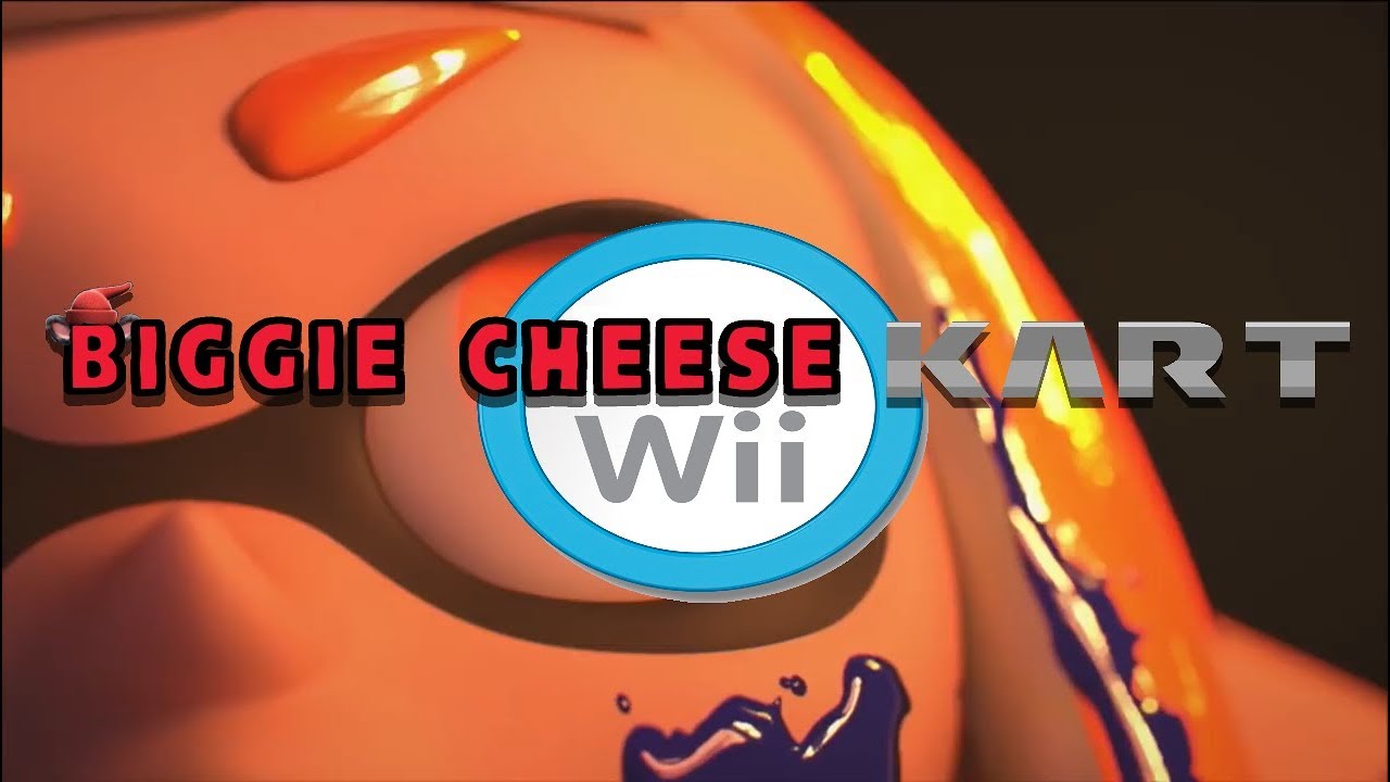 Playing BIGGIE CHEESE KART WII REPAINTED