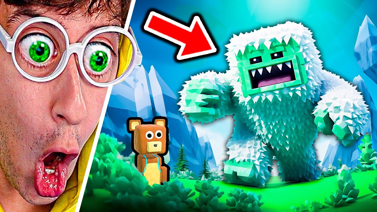 🐻 OSO vs YETI GIGANTE 😈 (Malo Final de Hielo 🥶) - Super Bear Adventure #4