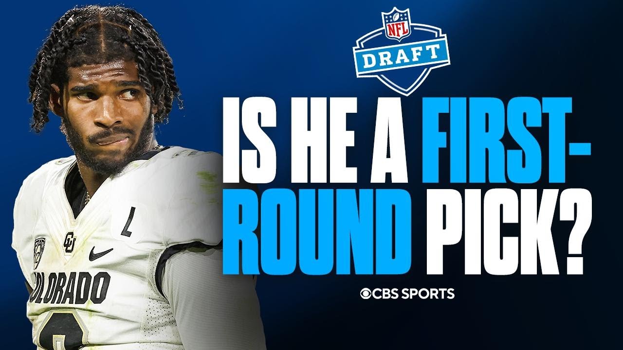 Is Shedeur Sanders a first-round NFL Draft pick?