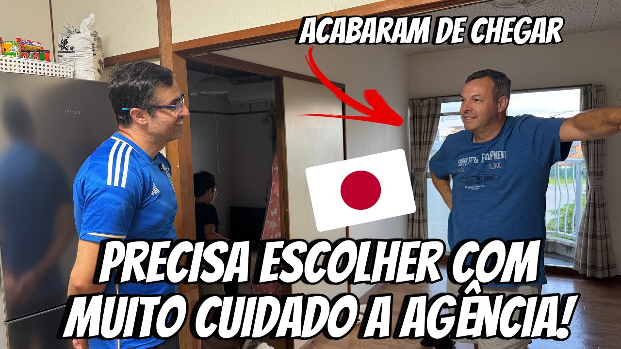 ESTA FAMÍLIA ACABOU DE CHEGAR EM TOYOHASHI JAPÃO