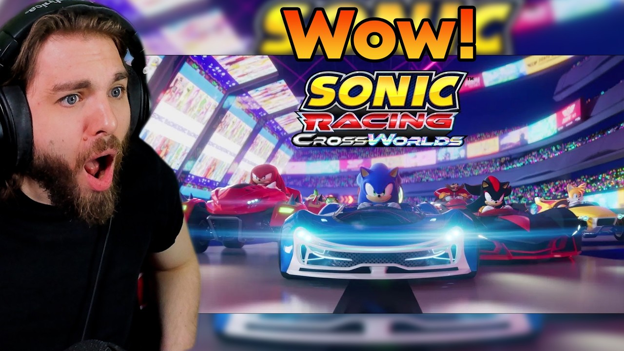 Sonic Racing Crossworlds Reacting to All Videos Released!