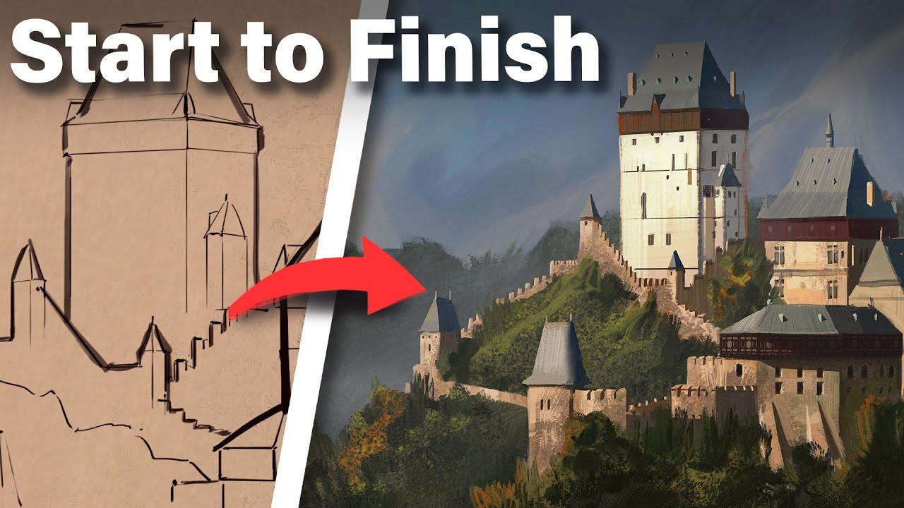 Learn How to Paint a Complex Environment