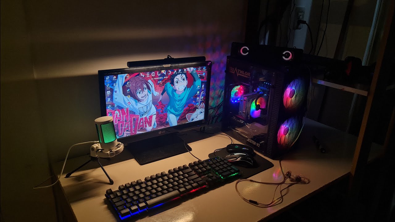 Montando meu novo local de gravações