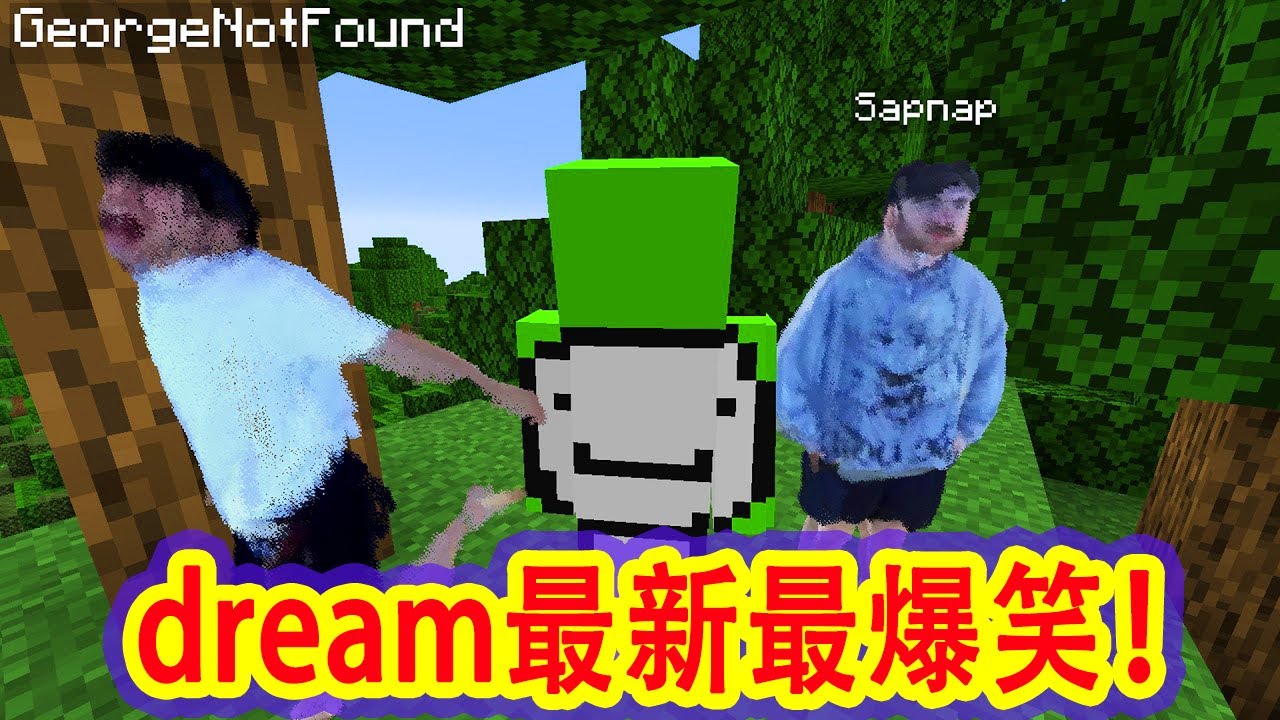 【骚虎】dream放大招，利用人工智能将人类导入游戏！全程爆笑！