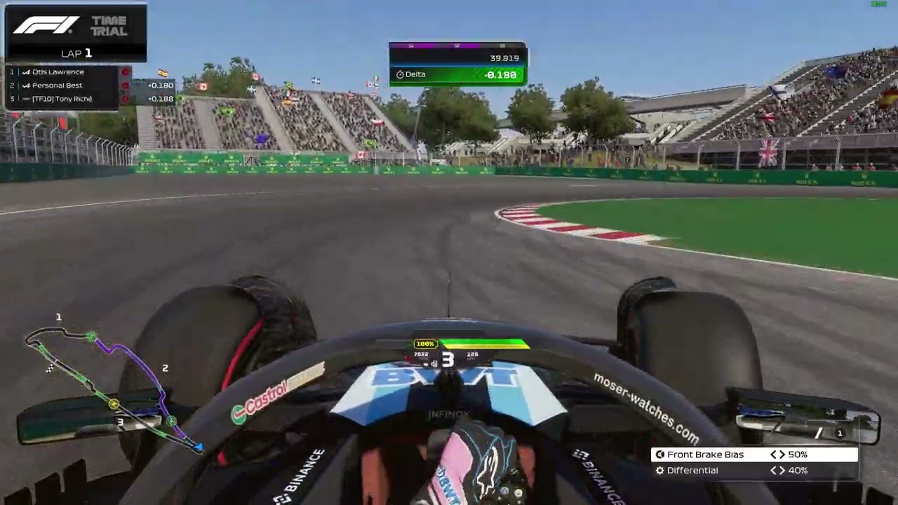 F1 24 - Canada World Record 1:07.193 - Otis Lawrence FRA ELITE45