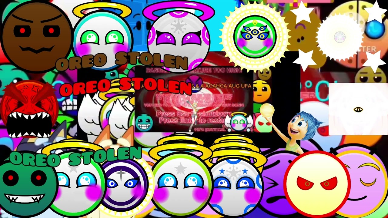 Pacific OS Kill Screen with 15 Difficulty Faces and Joy