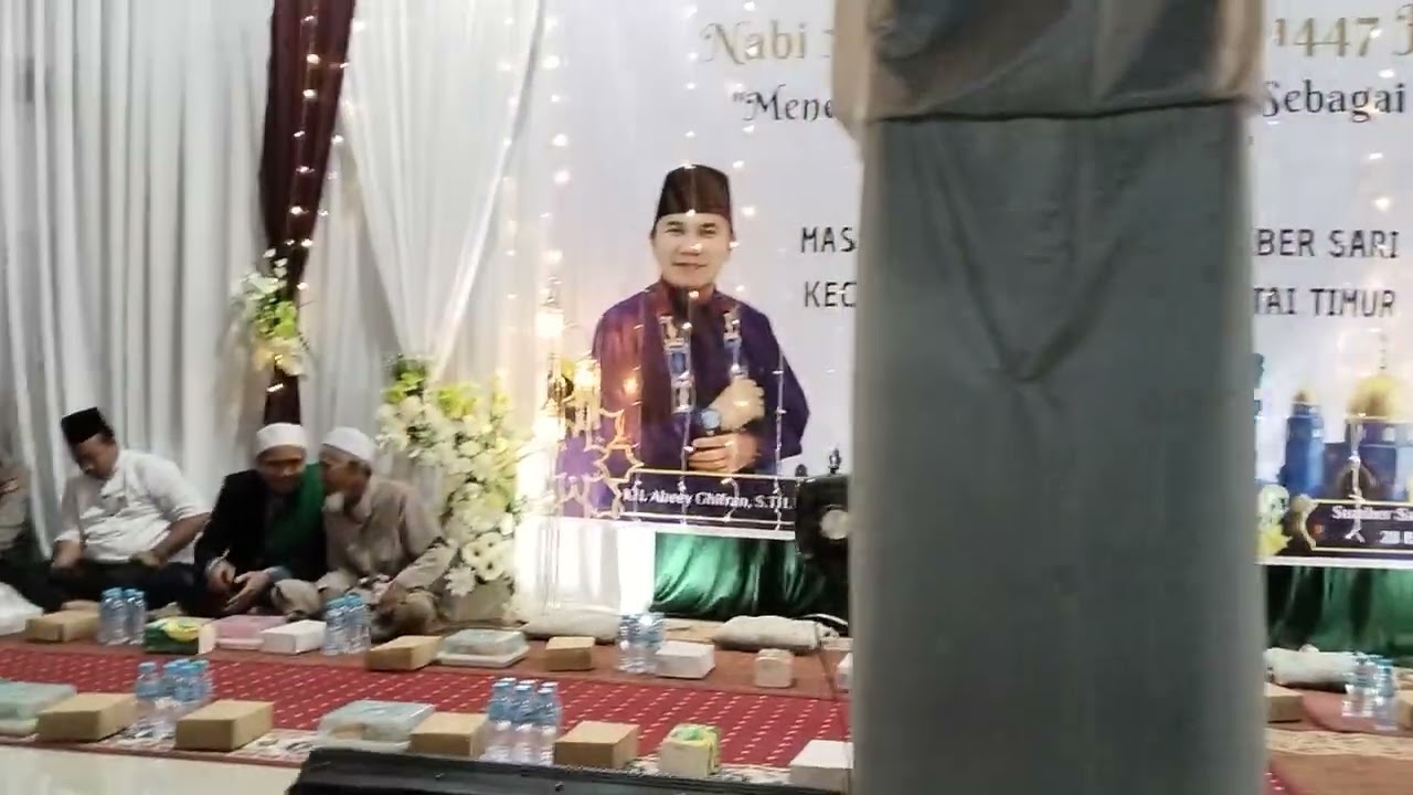 Semangat Memperingati Isra' Mi'raj di Masjid Al-hidayah - Tim Hadroh Gempar. Sabtu, 17 Januari 2026