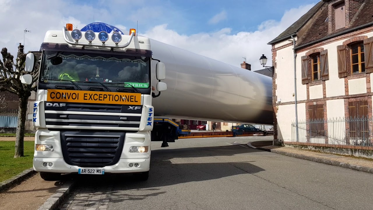 Fut éolien de 35 mètres passage de La Ferté-Vidame