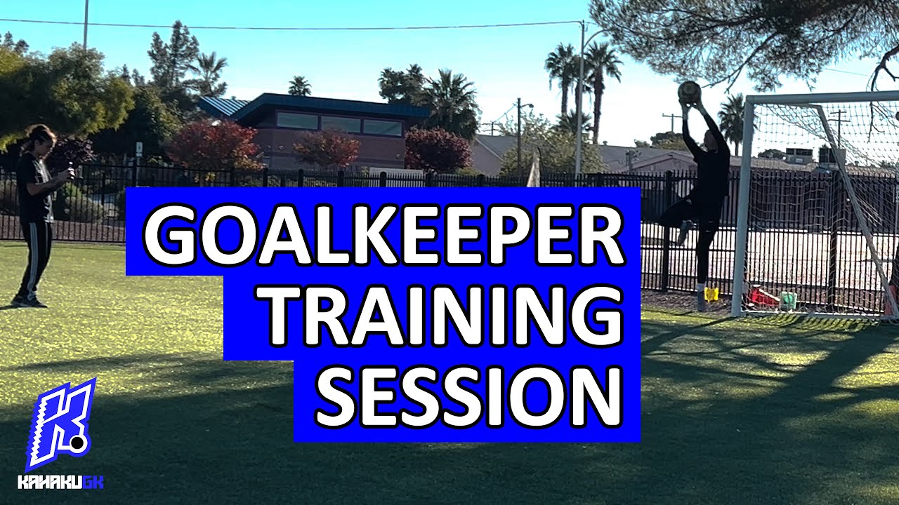 FULL Goalkeeper Training Session, High School And College Reps At Kronis Goalkeeping Academy