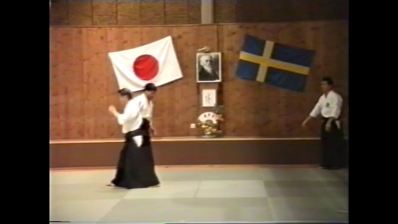 Nishio Sensei, Aikido, Uppsala 1989 Part 9