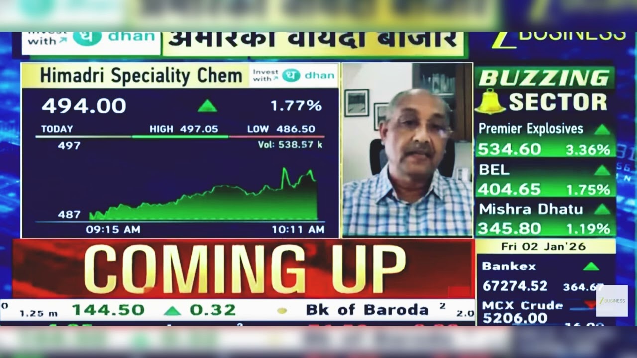 Himadri Chemicals Share News: Himadri Speciality Chemicals Share News Today | 2nd January 2026