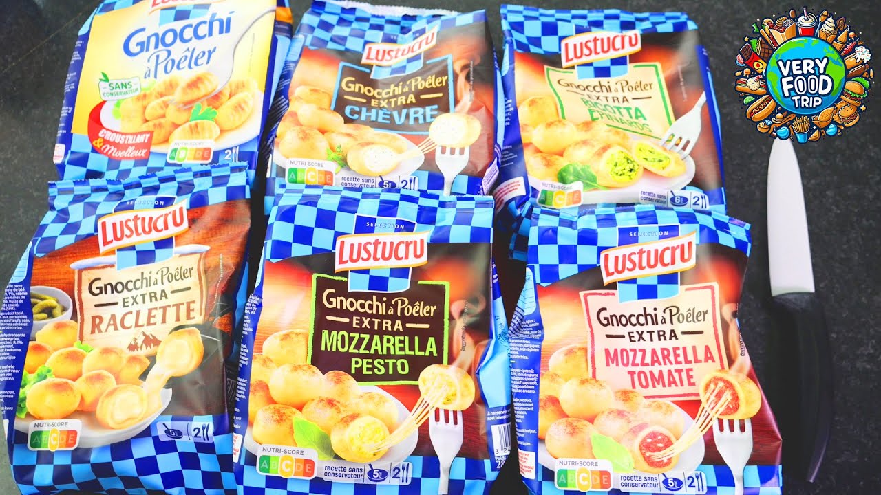 Que Valent ces Gnocchi a poêler Lustucru ? 6 recettes différentes !