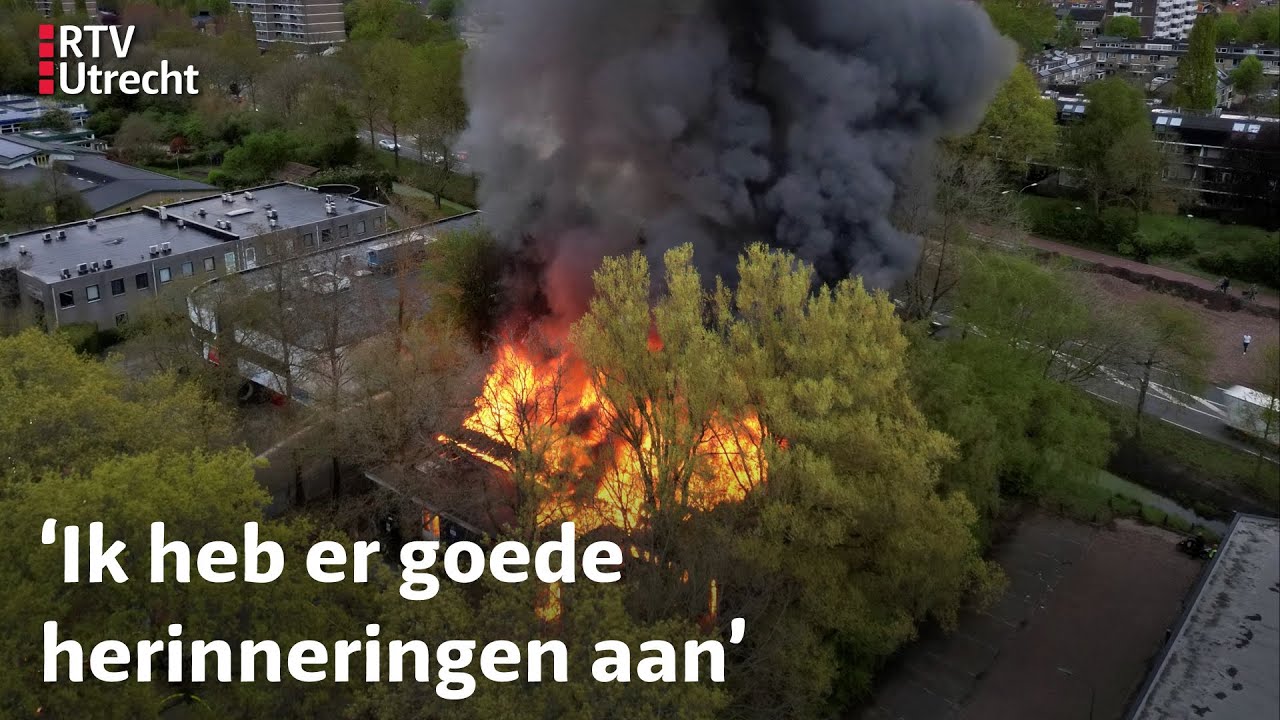 Pand op bedrijventerrein De Bilt verwoest door uitslaande brand | RTV Utrecht