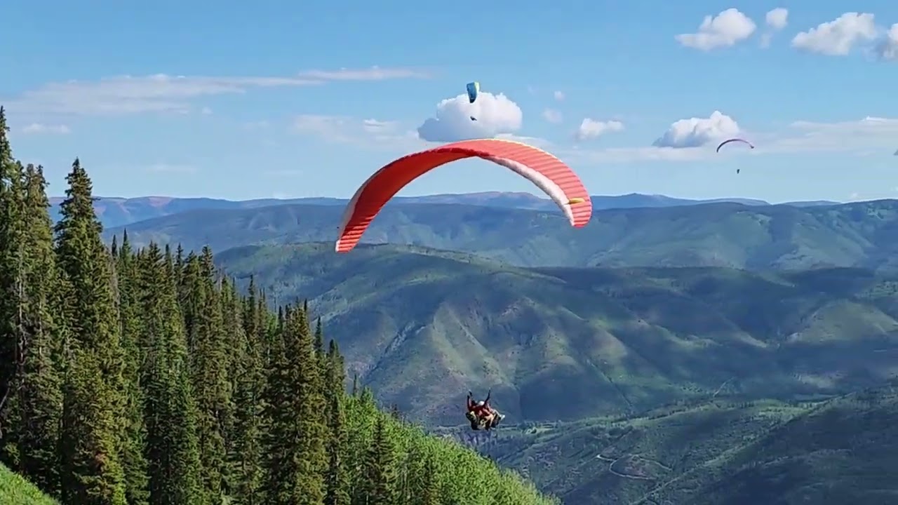 Aspen, Colorado Paragliding, July 7, 2022