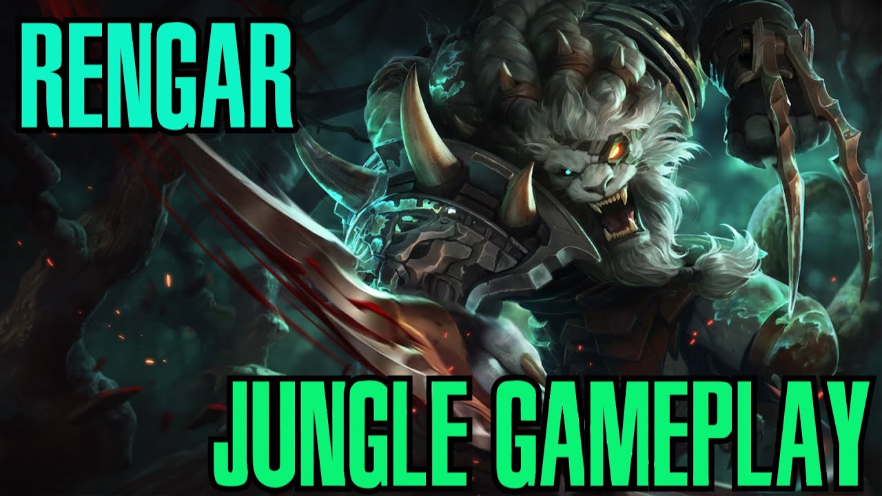 League of Legends - RENGAR JUNGLE GAMEPLAY - PRE SEASON 6 [PT-BR]