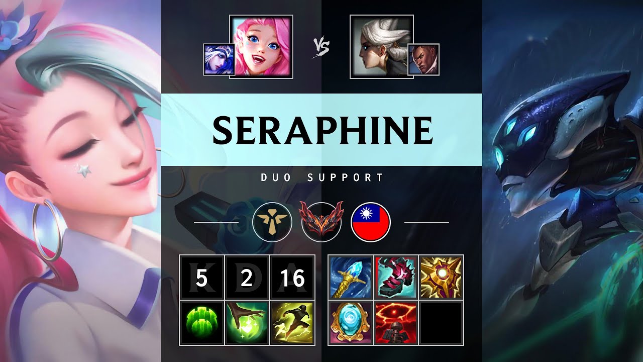 Seraphine Support vs Camille - TW Grandmaster Patch 25.13