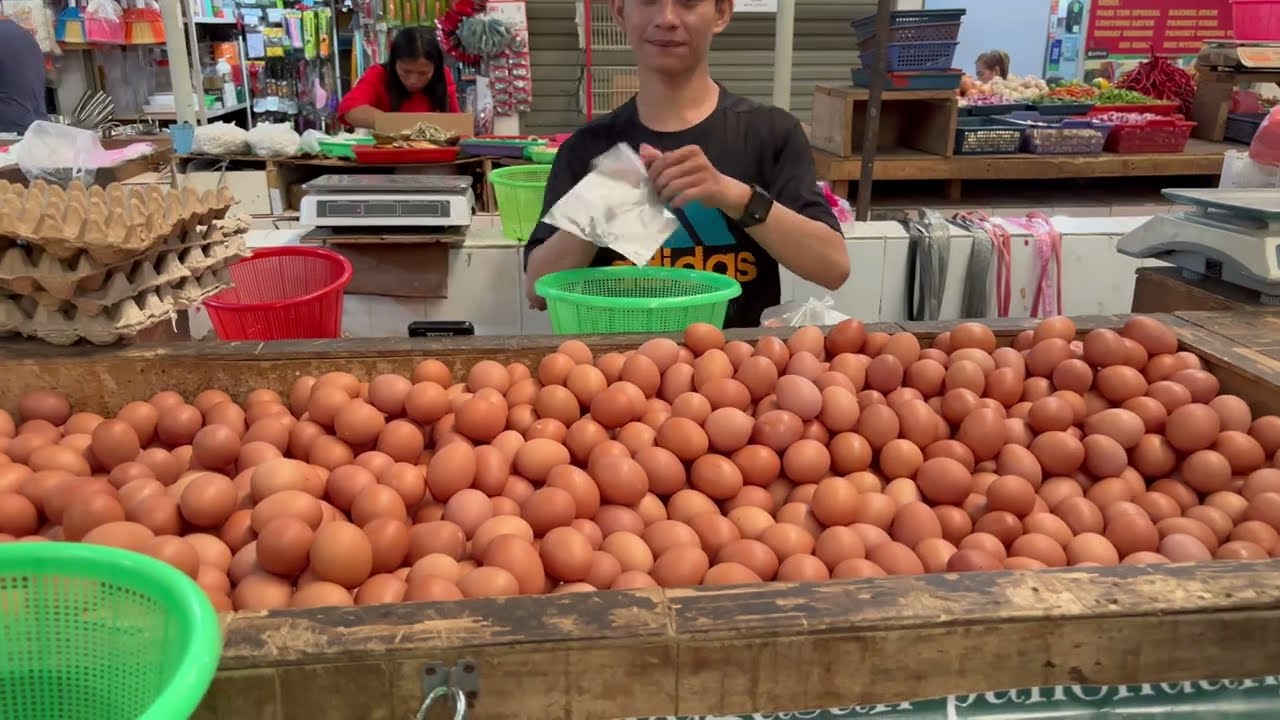 Inside Indonesia Local Market 2024 | Grocery at Pasar Modern Paramount Gading Serpong