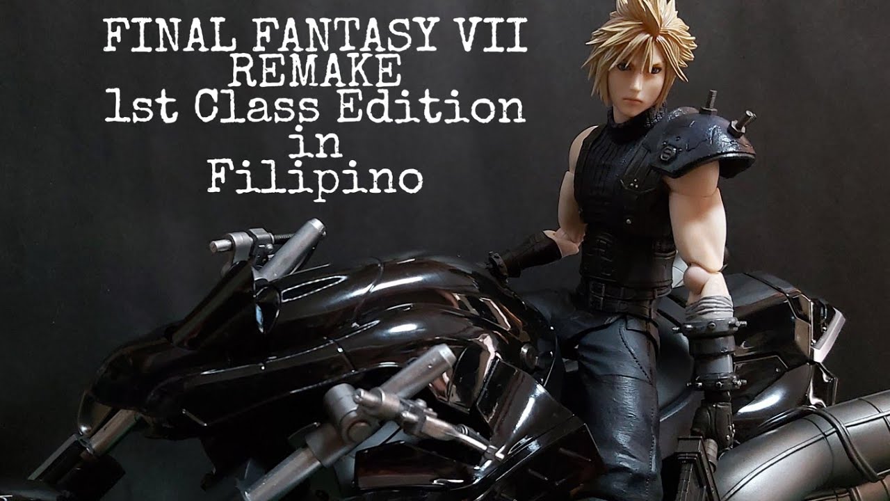 Final Fantasy VII Remake 1st Class Toy Review in Filipino