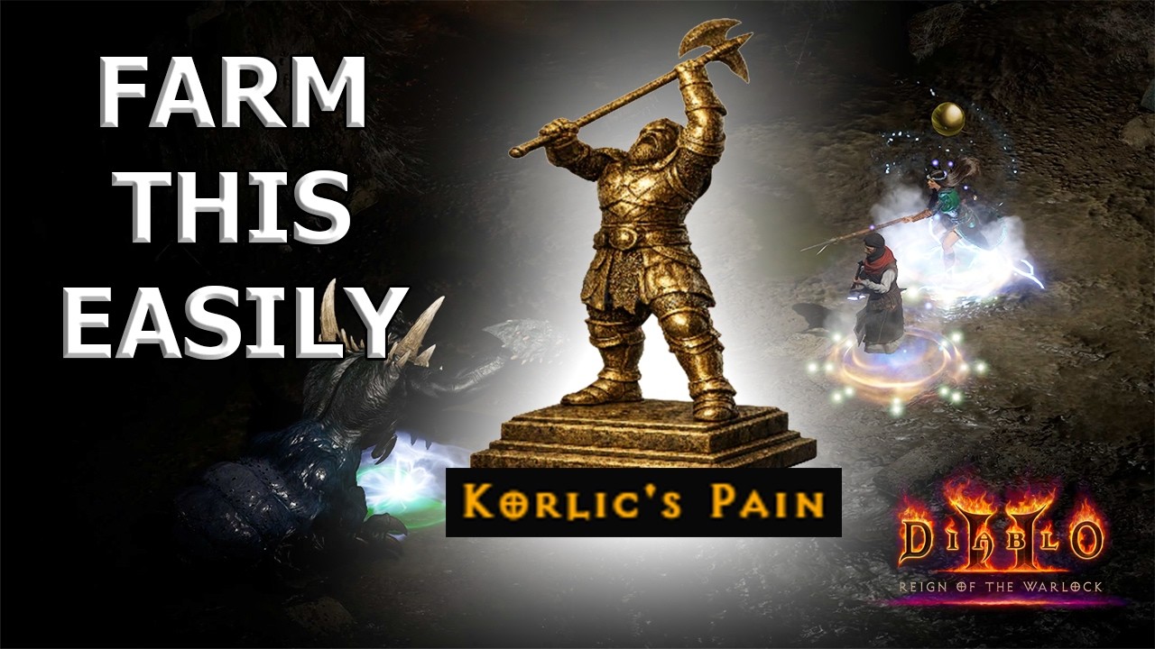 Easily Farm Duriel for Korlic's Pain Statue W/O Going to Arcane Sanctuary (D2R Reign of the Warlock)