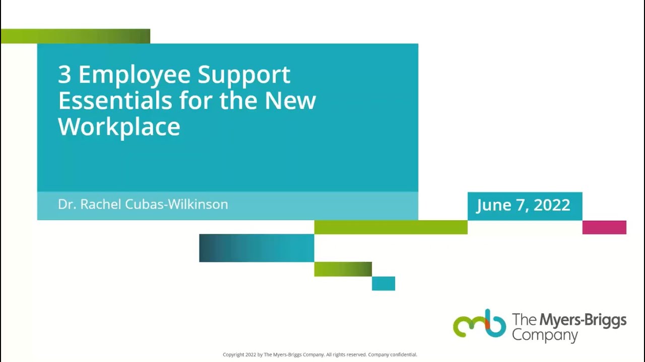 3 Employee Support Essentials for the New Workplace Webinar
