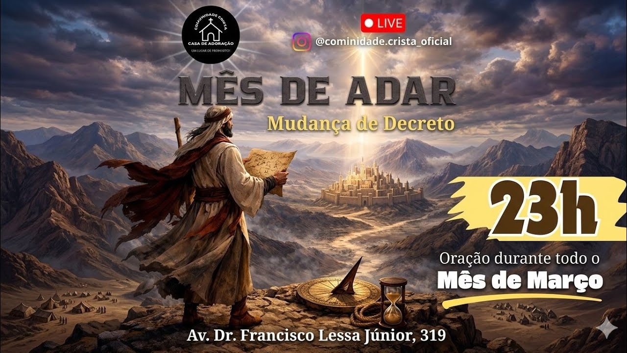 10° Dia de Oração: Mês de Adar
