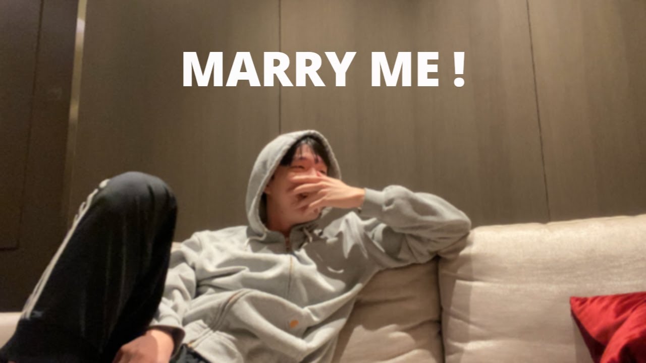 여자가 먼저 하는 프로포즈💍 | 나랑 결혼해!