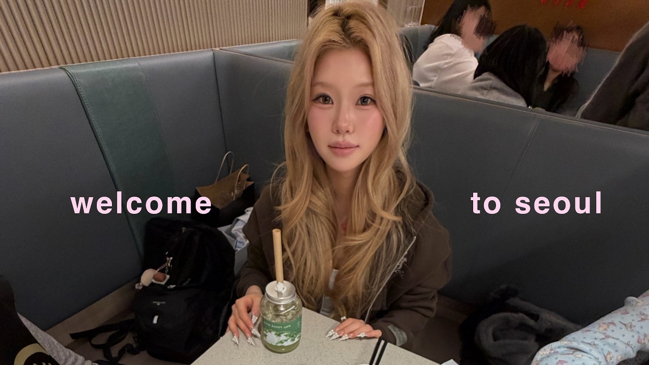seoul vlog 🇰🇷 | 친구들이 한국에 왔어요