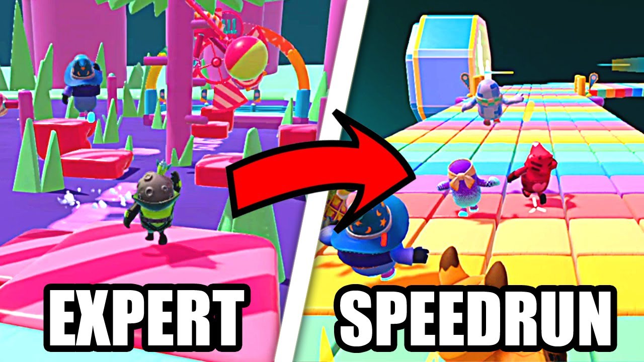 We played the BEST new maps in fall guys...