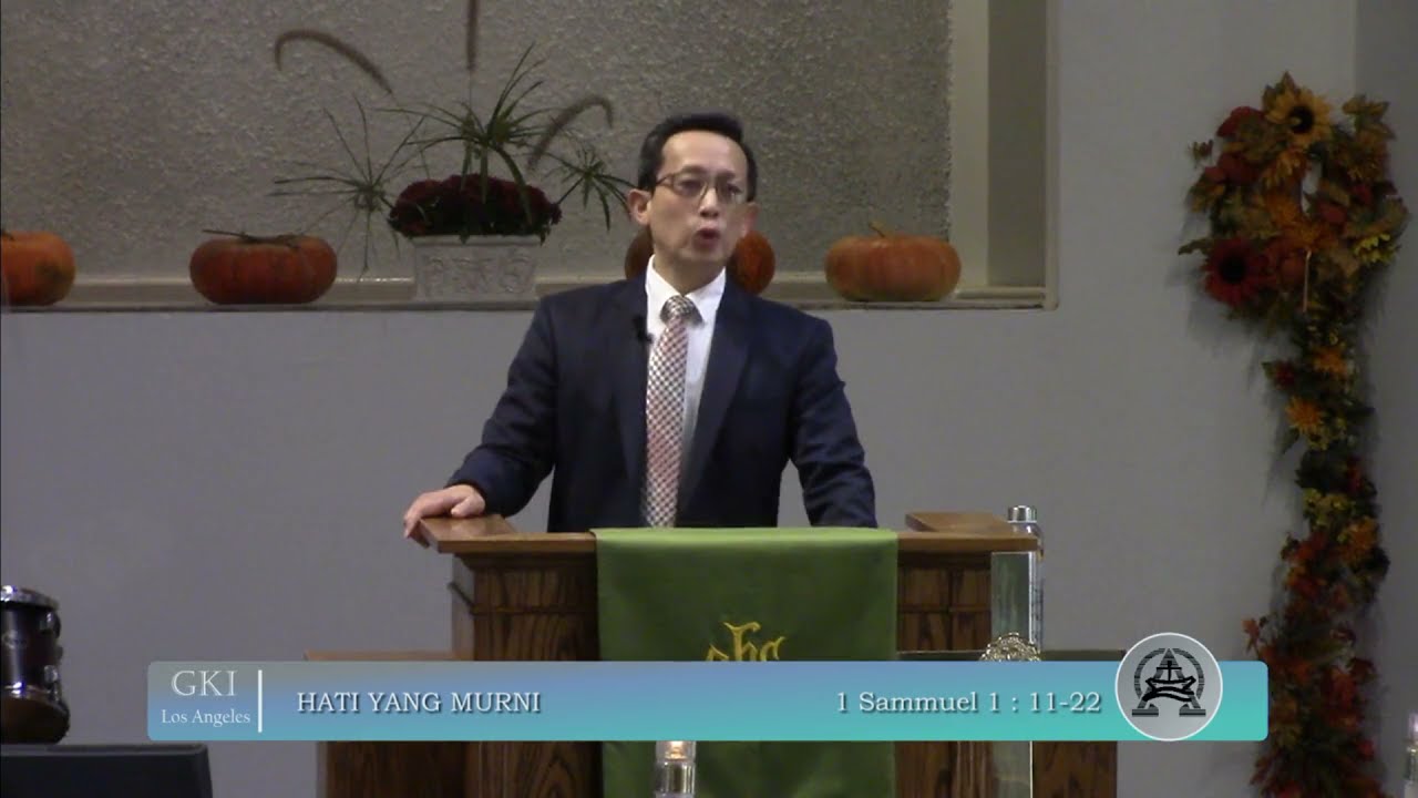 Pdt. Pipi Agus Dhali - HATI YANG MURNI, 14 November 2021