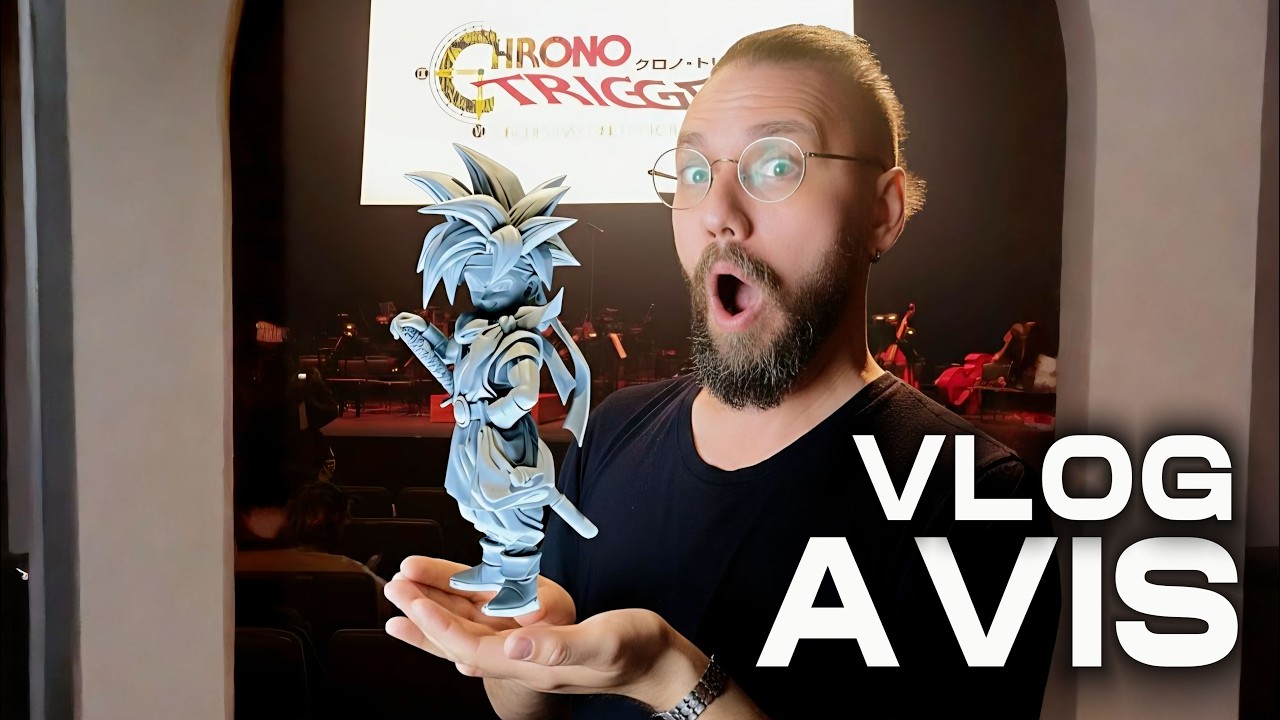 VLOG, FIGURINES, ORCHESTRE... C'était EXTRAORDINAIRE ! - Chrono Trigger JAPON