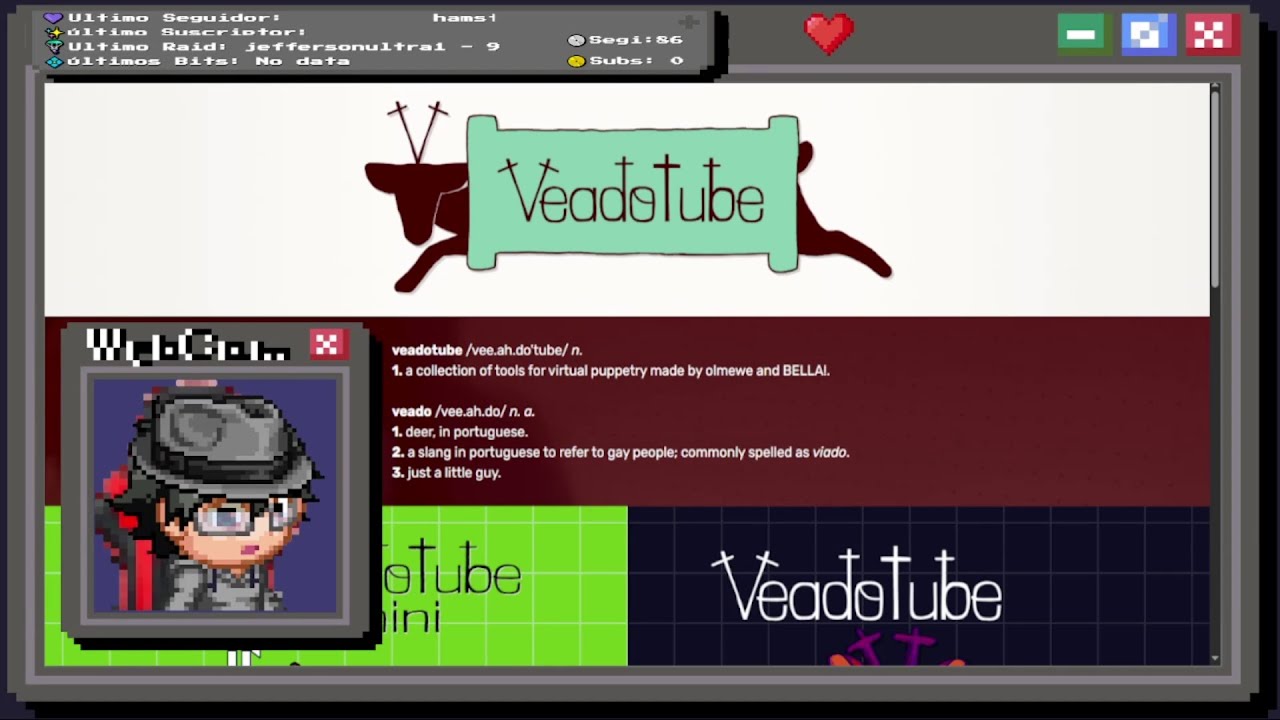Mini Tutorial: VeadoTube - Como colocar mi Personaje
